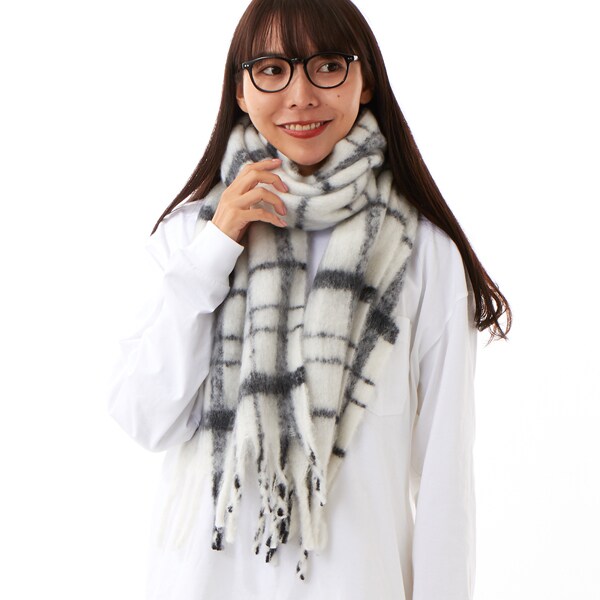 UNITED ARROWS BEAUTY&YOUTH ビッグフリンジマフラー 楽天市場】チェック ビッグフリンジ マフラー BEAUTY&YOUTH