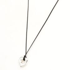 ニュアンスメタルコードスライドネックレス