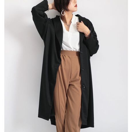 Ll 5l 裏毛ショールカラーコート 大きいサイズ レディース コート ジャケット アウター ゴールドジャパン Goldjapan Gold801 ファッション通販 マルイウェブチャネル