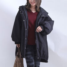 【LL-5L】中綿モンスターパーカーコート 大きいサイズレディース アウター コート ジャケット