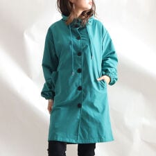 ゴールドジャパン(GOLDJAPAN)の【LL-5L】フード付きライトコート 大きいサイズ レディース アウター コート ジャケット フード