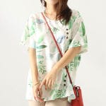 大きいサイズ】 花柄ブラウス レディース トップス シャツ ブラウス 花 