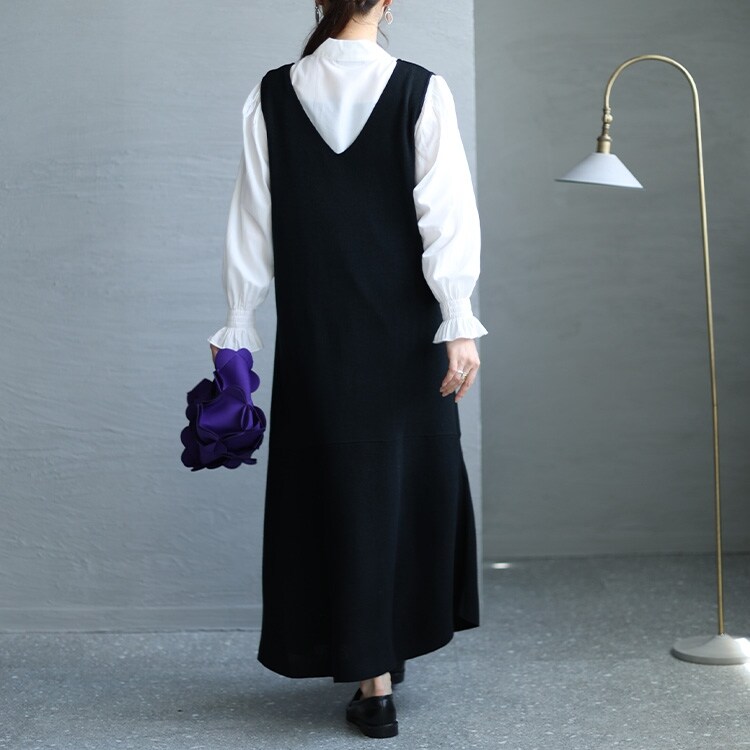 [専用] ワンピース　セット　54〜108 セール】 《ツインセット》刺繍シアートップス×キャミワンピース