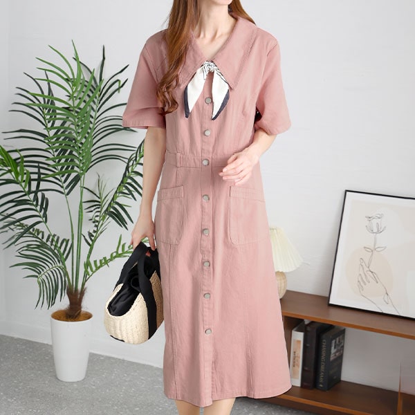 お値下げしました^_^ sacai スカーフ付デニムワンピース お値下げしました^_^ sacai スカーフ付デニムワンピース sacai