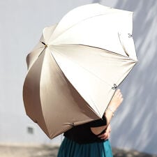 【大きいサイズ】 UV99％フルール55cm晴雨兼用傘 大きいサイズ レディース 小物 UV対策 春