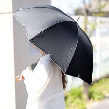 【大きいサイズ】 UV99％フルール55cm晴雨兼用傘 大きいサイズ レディース 小物 UV対策 春