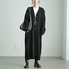 【大きいサイズ】 Vネックロングニットカーディガン 大きいサイズ レディース トップス カーディガン