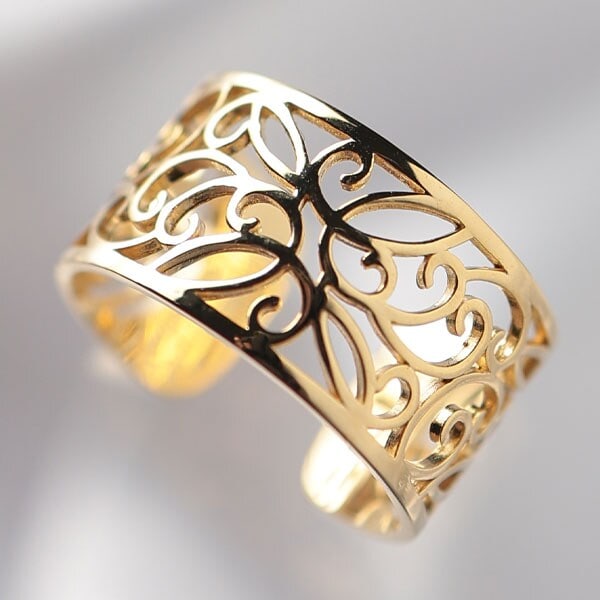 [�}���C]�y�傫���T�C�Y�z �������f�U�C���V���o�[�����O �傫���T�C�Y ���f�B�[�X �w�� �����O �W���G���[/�S�[���h�W���p���iGOLDJAPAN�j �S�[���h