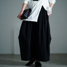 【大きいサイズ】 サイドタックワイドバレルパンツ 大きいサイズ レディース パンツ ズボン ボトムス