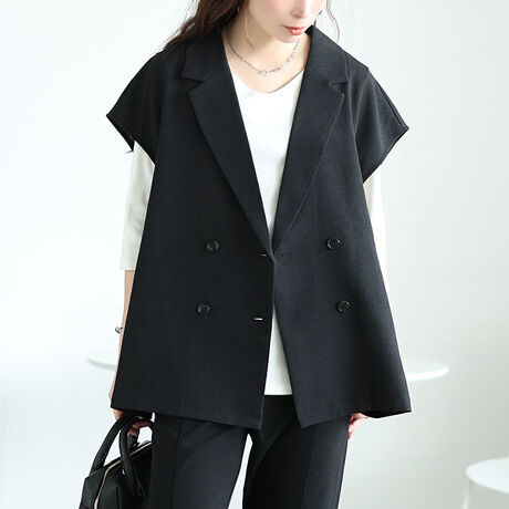 [^:TANI-36767LL]Lbƒ܂A}jbVY߃R[fBghACẽWAWPbgfUCɂă}jbVȈۂɁBY߂ɎdグĂWPbgAƂI[o[TCYɂ邱ƂŃJWA_EAꂽl̃tX^Cɂ҂BI[o[TCYŉHD邾ŏ㔼gۂƑ̌^Jo[Ă܂Bt`̃X[ułCȂ̘rBAƂSñCi[łC[hyXBlCNȃeNX`[ŌyAu₩ȒSnɁB