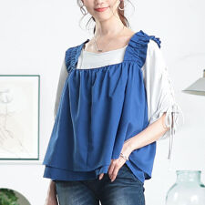 【大きいサイズ】 接触冷感＆UVカットフリル肩紐フレアキャミソール 大きいサイズ レディース キャミ