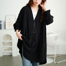 【大きいサイズ】 袖口シャーリングスキッパーシャツチュニック 大きいサイズ レディース チュニック