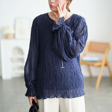 【大きいサイズ】 シアープリーツキャンディスリーブプルオーバー 大きいサイズ レディース トップス