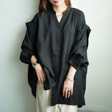 [^:NW-25045]ꌩVvȂA琞ɂĎ{ꂽtfUC͂̃XLbp[VcBî_炩ȃeNX`[h[v𐶂ݏo܂BI[o[VGbgAl[hȃghoAJWAY߂܂Ń}b`BƂI[o[TCYVGbǵǍ^E킸bNXSnBh[v̂鐶nApɔ悤ȃVGbgo܂BƌL[lbŃAiȔoAlɁB