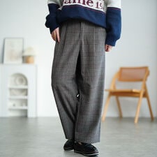 【大きいサイズ】 チェック柄メルティストレッチ微起毛ワイドパンツ 大きいサイズ レディース パンツ