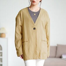 【大きいサイズ】 ノーカラーシングルジャケット 大きいサイズ レディース アウター ジャケット 長袖