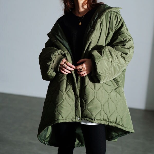 撥水】キルティングジップ アウター | エニィスィス(ANY SIS) | マルイ