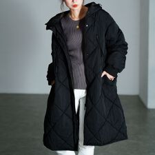 ゴールドジャパン(GOLDJAPAN)の【大きいサイズ】 撥水＆防風ファイバーダウンダイヤキルトコート 大きいサイズ レディース アウター