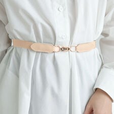 ゴールドジャパン(GOLDJAPAN)の【大きいサイズ】 2wayゴムベルト 大きいサイズ レディース ベルト 小物 ストレッチ エコレザー