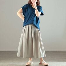 【大きいサイズ】 ドッキング タック ワンピース 大きいサイズ レディース ワンピース ドッキング