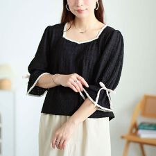 【大きいサイズ】 配色パイピングクロップドプルオーバー 大きいサイズ レディース トップス