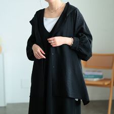 【大きいサイズ】 ストライプドビーパーカーシャツチュニック 大きいサイズ  レディース チュニック