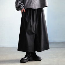 【大きいサイズ】 センターZIPスカート風ワイドパンツ 大きいサイズ  レディース パンツ ズボン