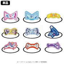 チュウガイコウギョウ (Chugai Mining)(Chugai Mining)の【ひみつのアイプリ】 アクリルバズリウムヘアゴム （ランダム全9種）