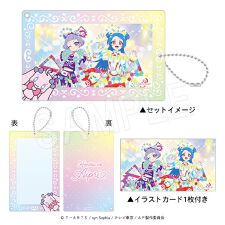 チュウガイコウギョウ (Chugai Mining)(Chugai Mining)の【ひみつのアイプリ】 アクリルホルダー(イラストシート付き） （ビビ＆チィ）