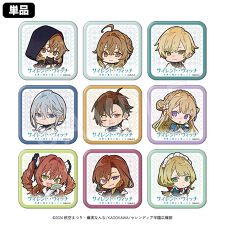 チュウガイコウギョウ (Chugai Mining)(Chugai Mining)の【サイレント・ウィッチ 沈黙の魔女の隠しごと】トレーディングスクエア缶バッジ（ランダム全9種）