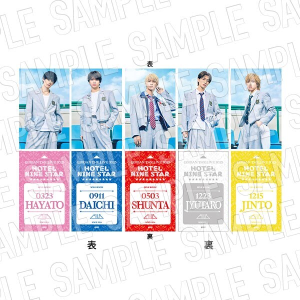 EBiDAN】 ルームカードキー風カード M!LK （ランダム全5種） | チュウ