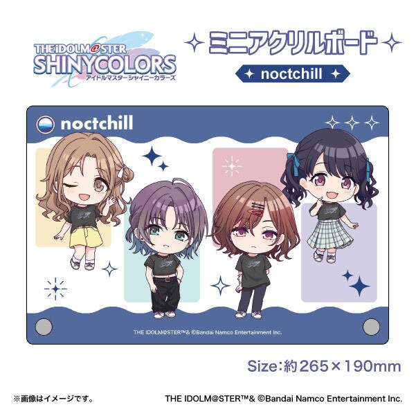 アイドルマスターシャイニーカラーズ】ミニアクリルボード noctchill