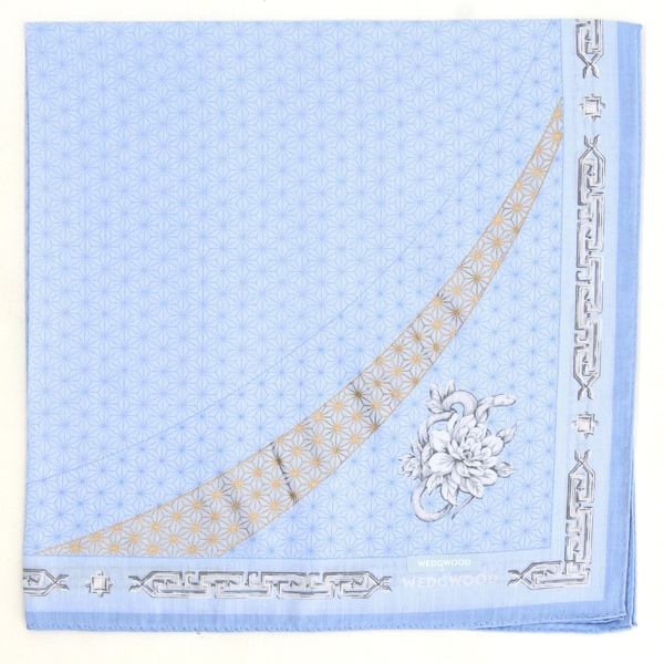 ウェッジウッド 大判 プリントハンカチ（約58cm） ジャスパー 干支 巳