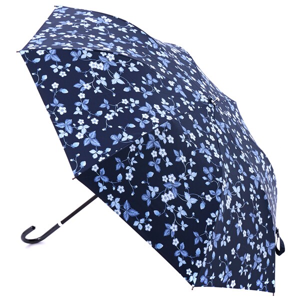 JILL STUART ジル スチュアート バイカラー柄 晴雨兼用折傘（1段