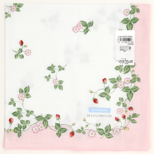 ウェッジウッド　ガーゼハンカチ 0001　【WEDGWOOD】