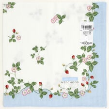 ウェッジウッド　ガーゼハンカチ 0001　【WEDGWOOD】