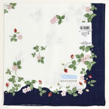 ウェッジウッド　ガーゼハンカチ 0001　【WEDGWOOD】