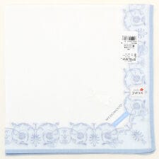 ウェッジウッド　プリントハンカチ　ジャスパー　【WEDGWOOD】