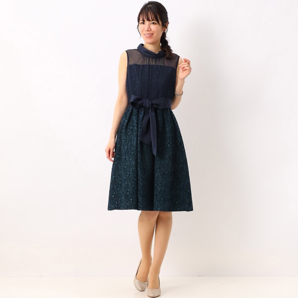 3★新品★ 訳あり iNFINE 結婚式　二次会　パーティードレス　 LL 結婚式/パーティー/フォーマル/謝恩会に使える♪ラッセルレース