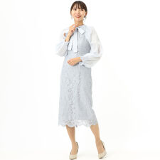 【結婚式/二次会/謝恩会/パーティ/顔合わせ/成人式/お呼ばれなどに♪】取り外しボレロ付きワンピース