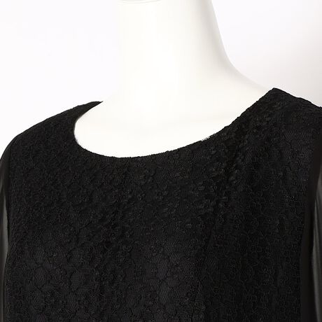 ブラックフォーマル 9 19号 レースワンピース 喪服 礼服 法事 アンフィニ Infine 630 07 ファッション通販 マルイウェブチャネル