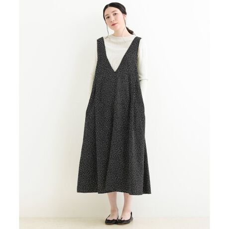 A Fleurs ノースリーブvネックワンピース ニーム Nimes Nfg1062 ファッション通販 マルイウェブチャネル