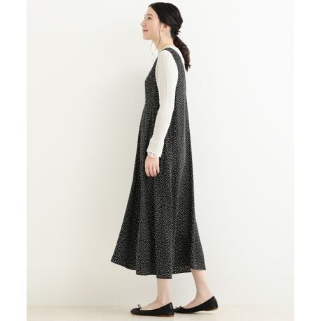 A Fleurs ノースリーブvネックワンピース ニーム Nimes Nfg1062 ファッション通販 マルイウェブチャネル