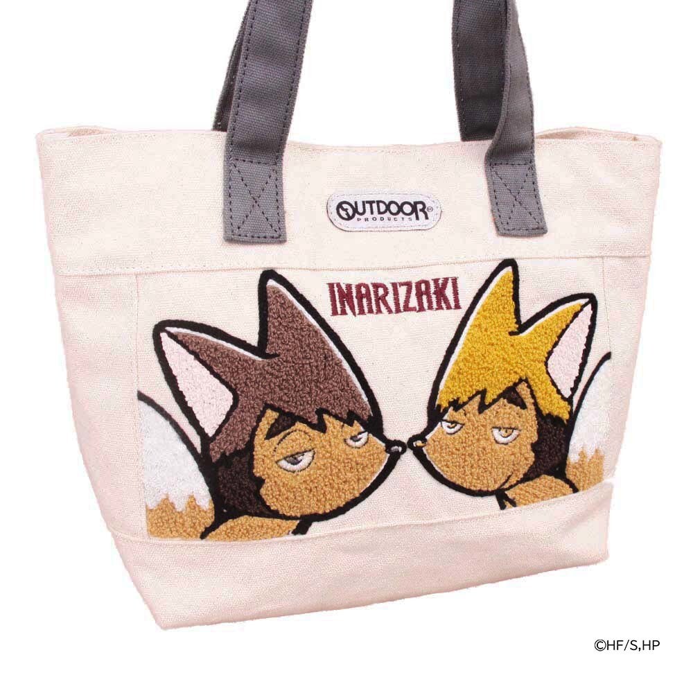ハイキュー‼︎とOUTDOORのコラボ　トートバッグとショルダーバッグ OUTDOOR PRODUCTS ハイキュー!! アウトドアプロダクツ コラボ
