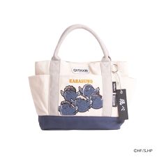 アニメ「ハイキュー!!」とOUTDOOR PRODUCTSがコラボしたさがら刺繍のミニトートバック
