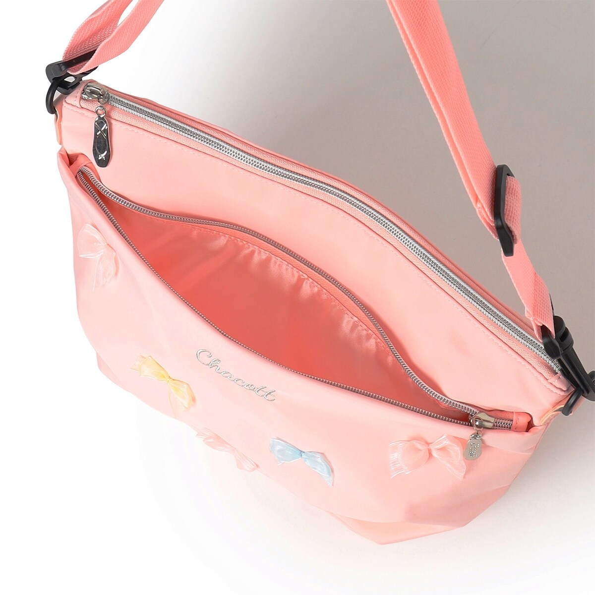 Chacott バレエレッスンバッグ リボン2wayショルダー　ロイヤルピンク リボンミニ2Wayバッグ / Chacott | ファッション通販 【公式