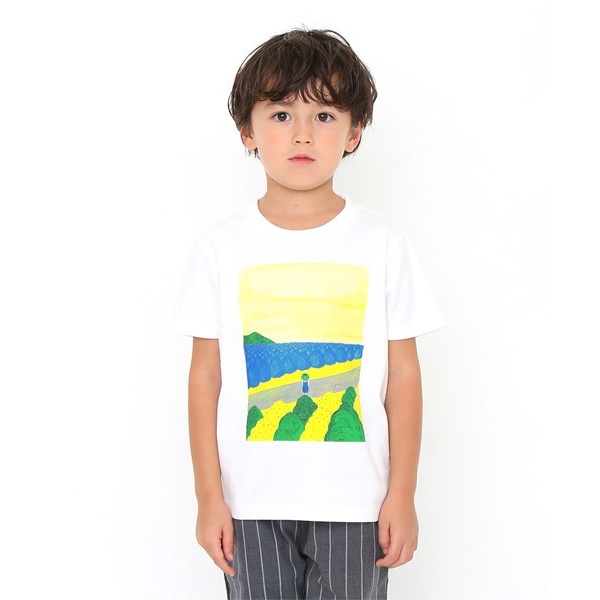 キッズ】コラボレーションTシャツ/長新太(キャベツくん