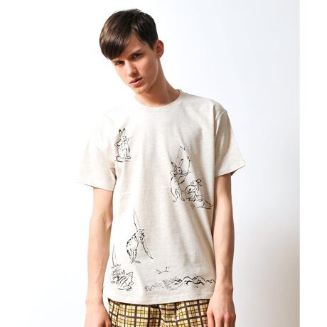 ユニセックス Tシャツ 弓矢 鳥獣戯画 グラニフ Graniph ファッション通販 マルイウェブチャネル To514 0 41 01