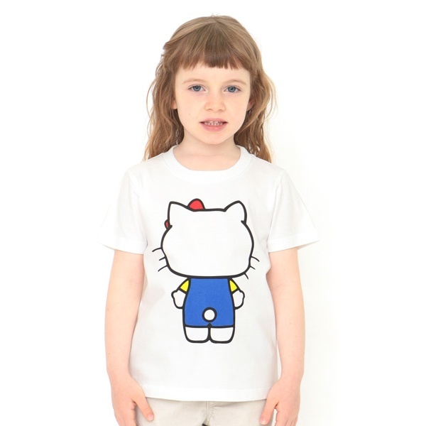 キッズ】コラボキッズTシャツ/バックオブハローキティ(サンリオ