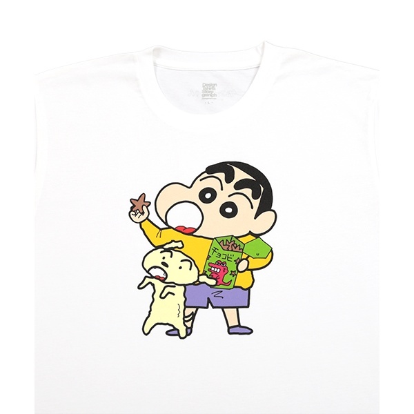 ユニセックス】コラボレーションTシャツ/チョコビ(クレヨンしんちゃん